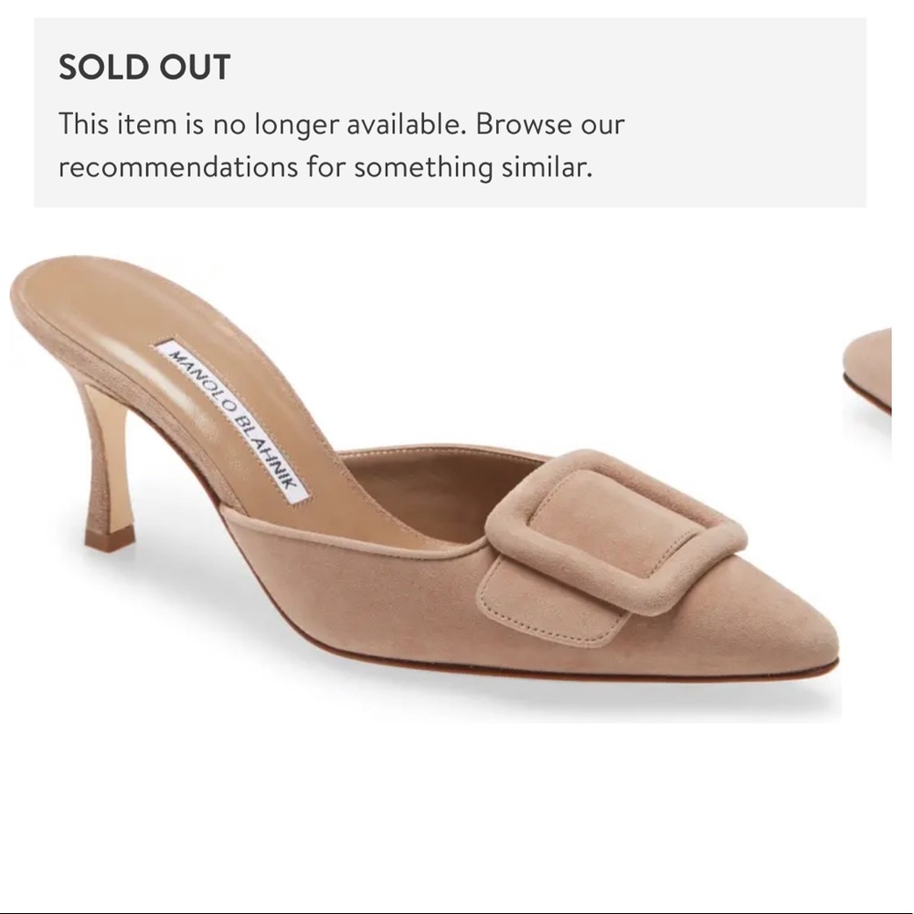 NIB Manolo Blahnik Maysale Heels